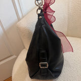 Coach Black Leather Madison Shoulder Bag