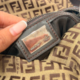 Fendi Signature Brown Baguette Bag