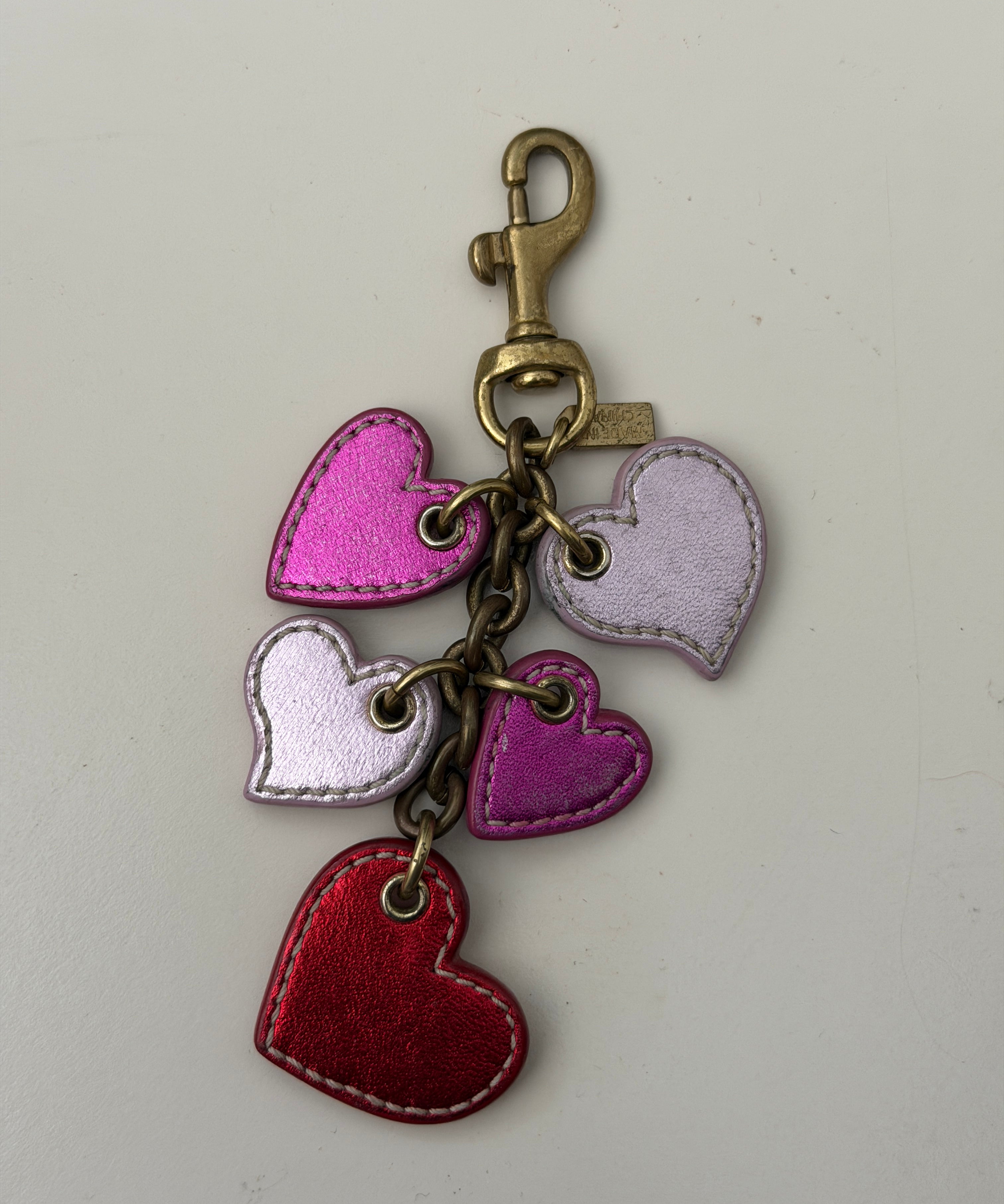 Coach Multiheart Keychain