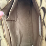 Coach White Canvas Hamptons Carry-All Bag