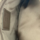 Rare Brown Signature Bonnie Satchel Bag