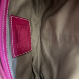 Coach Signature Pink Mini Hobo Bag
