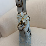 Coach Baby Blue Optic Shoulder Bag