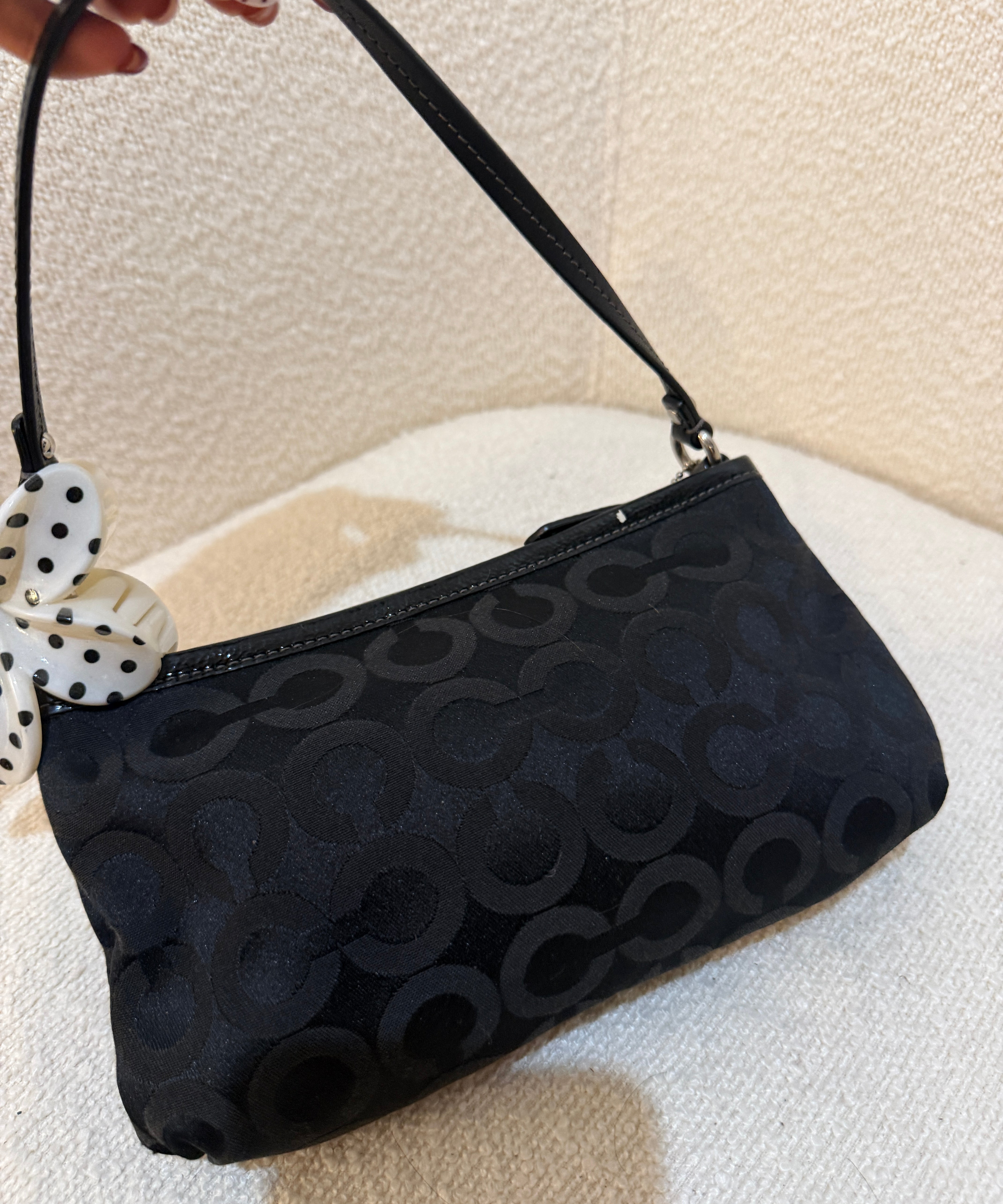 Coach Black Madison Mini Bag