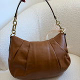 Coach Tan Kristen Leather Shoulder Bag
