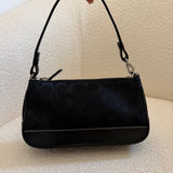 Coach Black Signature Demi Hamptons Bag