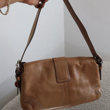 Coach Tan Double Pocket Soho Bag