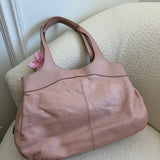 Coach Pastel Pink Leather Lexi Tote Bag