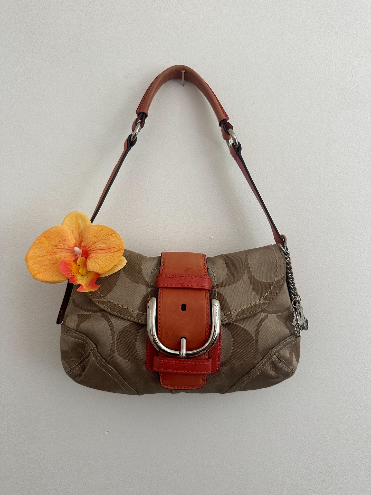 Coach Orange Mini Soho Bag