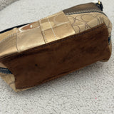 Coach Holiday Patchwork Top Handle Pochette