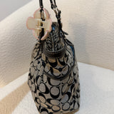 Coach Grey Signature Tote Bag