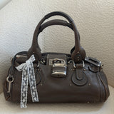 Rare Chloe Grey Paddington Leather Handbag