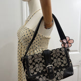 Coach Grey Hamptons Shoulder Bag