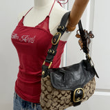 Brown Coach Soho Bleeker Bag