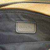 Navy Dior Saddle Trotter Shoulder Bag