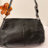 Coach Black Leather  Pleated Soho Bag