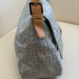 Fendi Signature Light Blue Mamma Baguette Bag