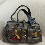 Metallic Coach Daphne Legacy Satchel Bag