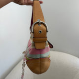 Coach Stripe Mini Hobo Bag