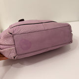 Coach Lilac Pebbled Leather Hobo Shoulder Bag