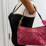 Coach Pink Op Art Madison Mini Bag