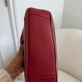 Coach Red Leather Chelsea Shoulder Bag
