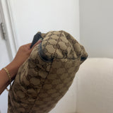 Brown Gucci Mini D-Ring Shoulder Bag