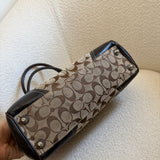Coach Brown Signature Hamptons Carry-All Bag