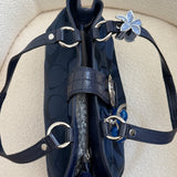 New Coach Navy Signature Tote Bag