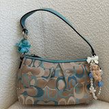 Coach Light Blue Optic Pochette