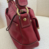 Coach Magenta Legacy Turnlock Bag