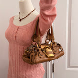 Chloe Mini Paddington Leather Tan Handbag