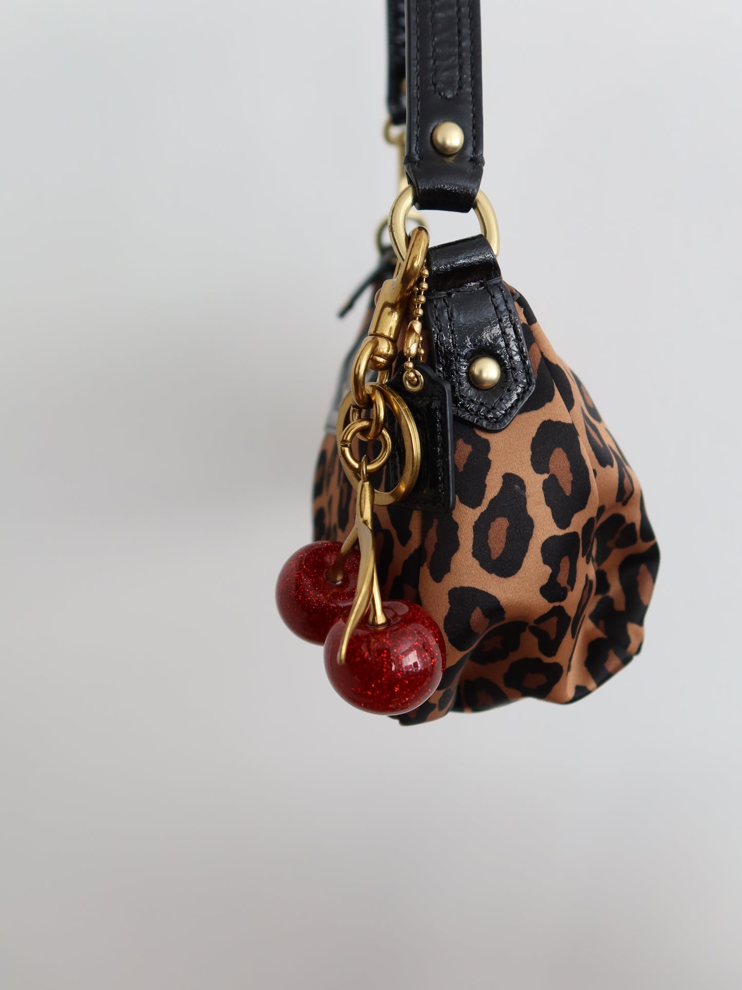 Coach Leopard Print Madison Mini Bag