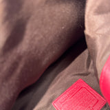 Rare Coach Red Leather Soho Lynn Bag