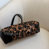 Coach Satin Leopard Tote Carry-All
