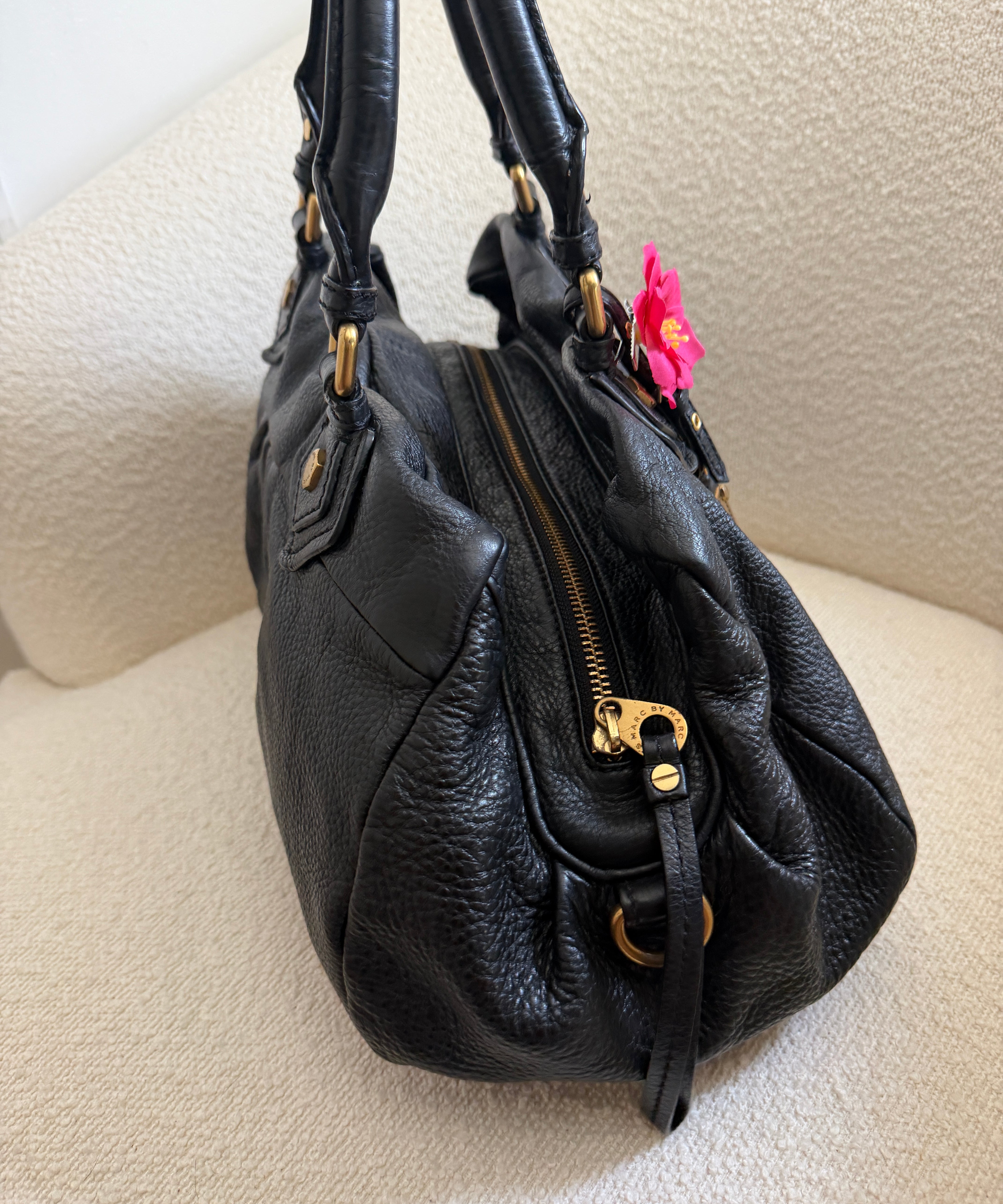 Black Marc Jacobs Classic Groove Bag