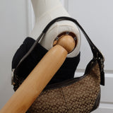 Coach Brown Signature Mini Hobo Bag Set