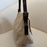 Fendi Signature Beige Mamma Baguette Bag