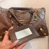 Balenciaga Giant 21 Brown City Bag