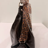 Coach Brown Patent Ashley Shoulder Bag