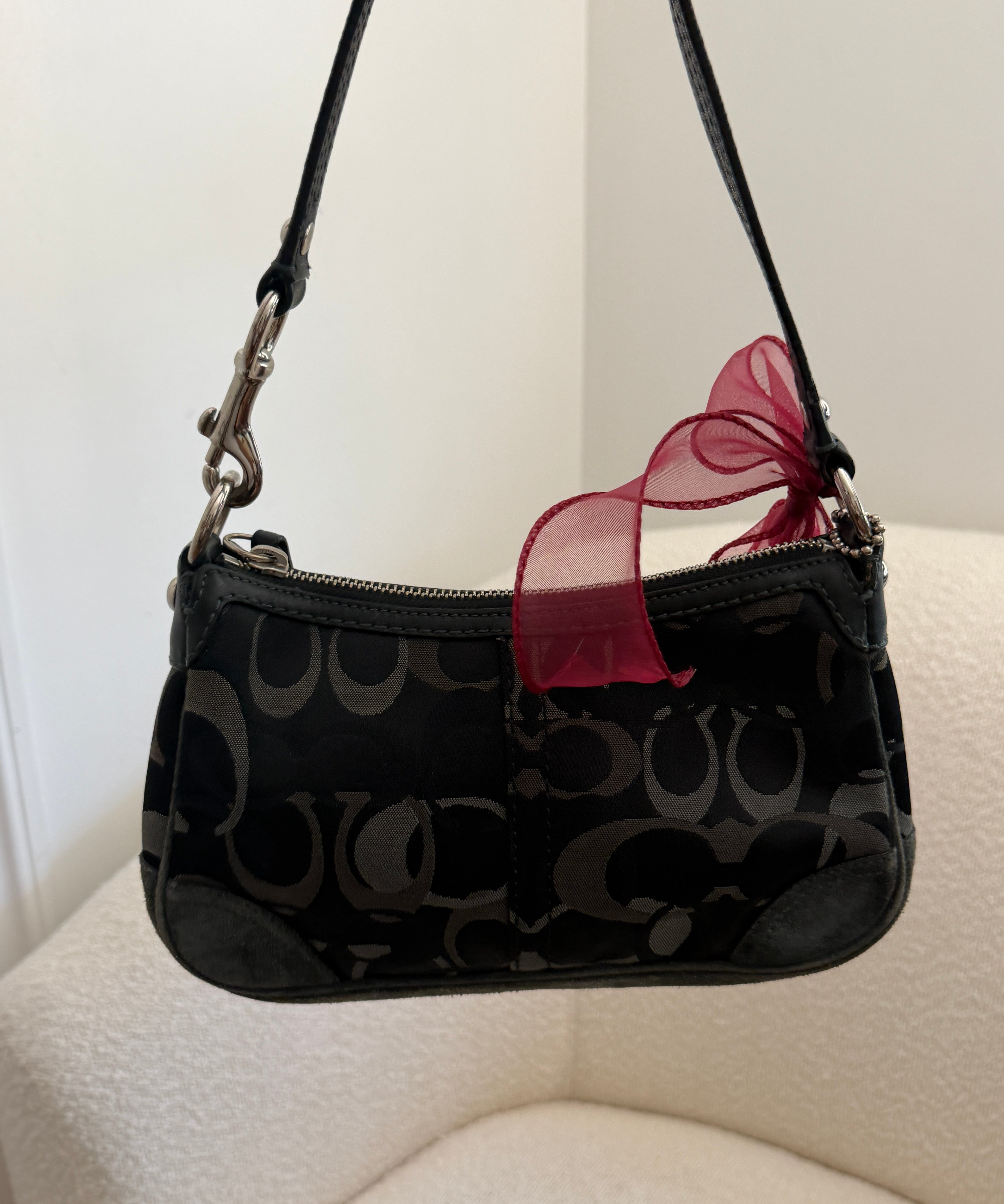 Coach Black Chelsea Shoulder Bag