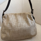 Fendi Signature Beige Mamma Baguette Bag