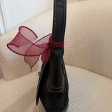 Coach Black Signature Turnlock Ergo Flap Bag