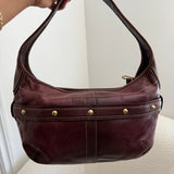 Plum Coach Ergo Belted Shoulder Bag