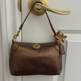 Legacy Turnlock Coach Bronze Gold Mini Bag