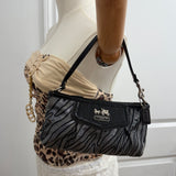 Coach Zebra Print Madison Mini Bag