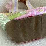 Coach Multicolor Patchwork Spring Hand Bag