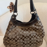 Brown Coach Signature Soho Lynn Bag