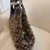 Brown Coach Signature Soho Lynn Bag