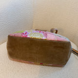 Coach Multicolor Patchwork Spring Hand Bag